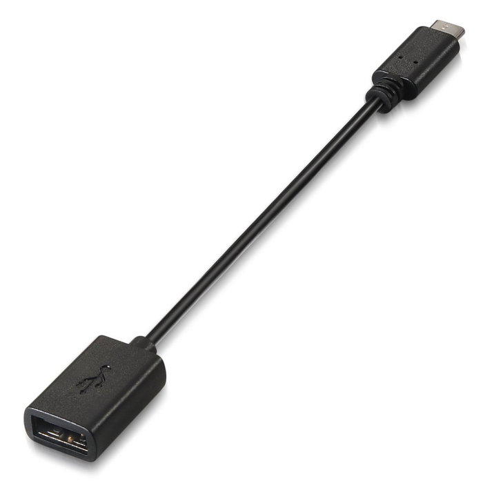 Aisens A107-0059 Cable USB 2.0 USB-C Macho a USB A Hembra, 15cm, Negro Aisens A107-0059 Cable USB 2.0 USB-C Macho a USB A Hembra, 15cm, Negro
